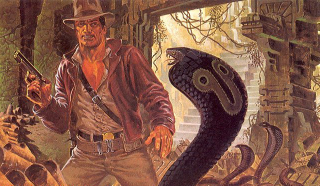 Illustration for article titled Comics legend Jim Steranko shows us his early concept art for Indiana Jones